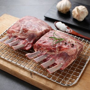 뉴질랜드 프리미엄 어린 양갈비 숄더랙 500g 1kg(쯔란 와사비 증정), 1kg, 1개