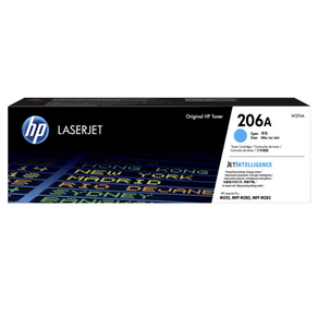 HP NO 206A W2111A 토너 M255 M282 M283, 1개, 파랑