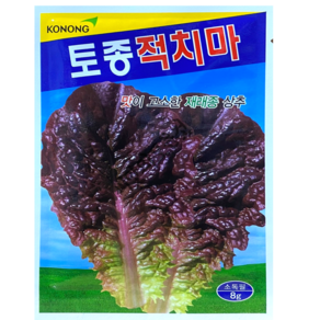 토종 적치마상추씨앗 8g 조선상추씨 종자, 1개