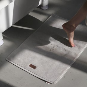 [레미제이] 스톤 풋매트 (1p+미끄럼방지패드/패키지포장)70x50 450g 초고중량, 스톤풋매트 (+미끄럼방지패드) 1EA, 1개