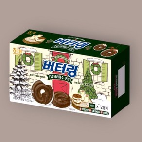 해태 과자 간식 커피 사무실 디저트 버터링 딥 티라미수 103g, 1개