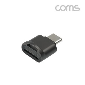 Coms Type-C to MicroSD(TF) OTG 카드리더기/IF785/C타입/마이크로SD 메모리 지원/연결 고리 홈