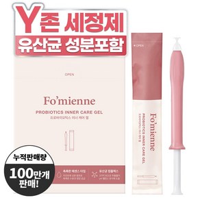 포미엔느 프로바이오틱스 이너 케어 젤 여성청결제 30개입, 54g, 1개