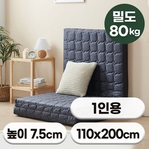 [특가쿠폰] 에코어 3단 접이식 천연라텍스 매트리스 7.5cm 밀도 80kg (미니싱글/미니슈퍼싱글/싱글/슈퍼싱글/퀸)