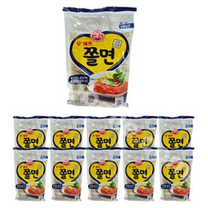 오뚜기 오쉐프 쫄면 1kg, 10개