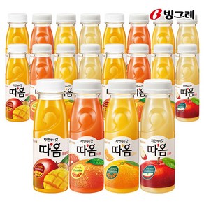 빙그레 따옴 주스 235ml 사과5+애플망고5+오렌지5+자몽5