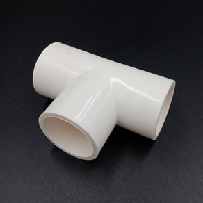 GS 25mm T자 pvc 파이프 연결 커넥터 집 하우스 가구 만들기 조인트 연결, 1개