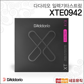 다다리오일렉기타스트링 DADDARIO XTE0942 / 기타줄, 다다리오 XTE0942_P1, 1개