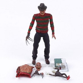 NECA 프레디 크루거 액션 피규어 수집용 모델 장난감 7 인치, Deam Waio no box, 1개