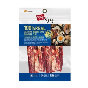 한줌리얼강아지간식 덕&피쉬스틱180g, 1개, 180g