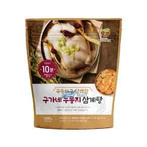 구가네 누룽지 삼계탕 1kg, 6개