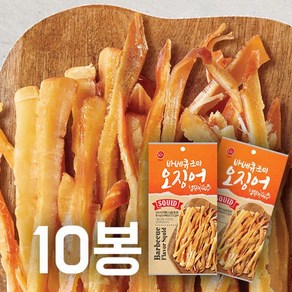 [썬푸드] 달콤한 바베큐맛 조미오징어 30gx10봉