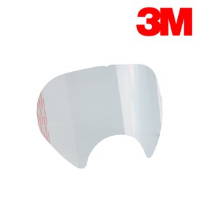 3M 6885-100 보호필름 6800 방독면 렌즈 보호 필름 마스크 부속품, 25개