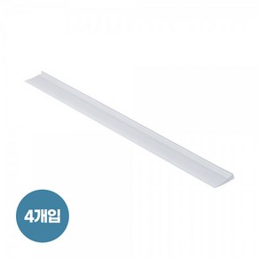 국산 가구 받침대 수평 높이 조절 패드 고임목 300x46x9mm 4개입, 1세트, 투명(1574)