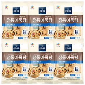 CJ 삼호 정통어묵탕 336g x6개