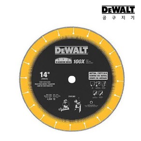 공구지기 디월트 14인치 절단석 다이아몬드날 DW8500, 1개