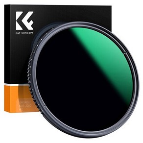 KnF Concept NANO-A Vaiable PRO ND8-ND2000 렌즈필터 40.5mm, 1개