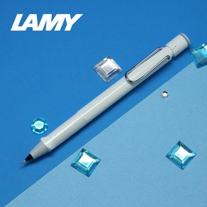 [라미]LAMY 사파리 샤프(0.5mm)-화이트(119WH) / RAMY / 무료각인 / 공식수입처 제품 / 병행 아님, 조각 각인(위치 지정불가), 선물포장(쇼핑백)