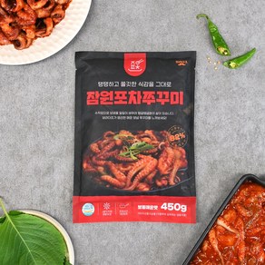 잠원포차 양념쭈꾸미 매운맛 450g 탱탱 쫄깃, 3개