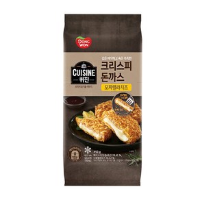 동원 퀴진 크리스피 돈까스 모짜렐라 치즈 3개입 450g, 3개