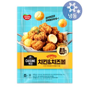 동원 퀴진 인싸이드 치킨&치즈볼, 2개, 470g