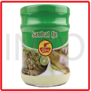 Uleg Sambal Ijo 190g x2 botol 울렉 삼발소스 이조 190g x 2병, 2개