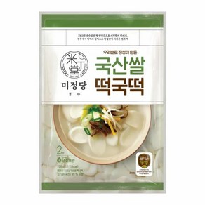 CJ 즐거운동행 미정당 우리땅우리쌀 떡국떡, 1개, 700g