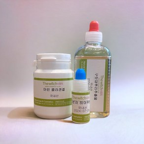 [더위치] 콜라겐겔 100g + 구릿대 뿌리 추출물 100ml + 히아루론산 10ml