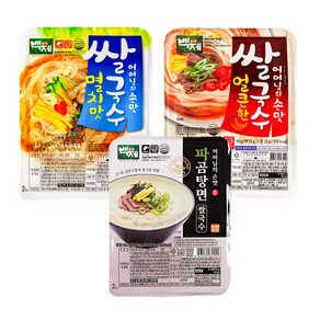 백제 쌀국수 멸치맛10개+얼큰한맛10개+파곰탕면10개_어머님의 손맛