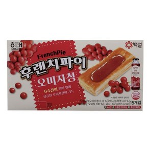 해태 후렌치파이 백설 오미자청, 1개, 192g