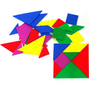 에듀카코리아 EDUC 6312C 탱그램 (5세트) TANGRAM SET 35PCS, 1개