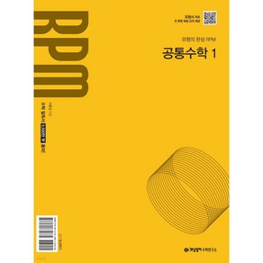 개념원리 RPM 공통수학1 ( 22교육과정 ) (2025), 수학영역