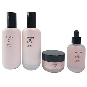 참존 참인셀 리추얼 스킨 소프너 110ml+에멀젼 110ml+크림 50ml+앰플 50ml, 1개