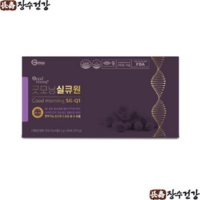 굿모닝 실큐원 3g 90포 실큐 아미노산 실크 단백질, 3개, 270g