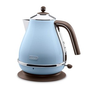 DeLonghi 드롱기(DeLonghi) 전기주전자 아이코나 빈티지 컬렉션 아주로 블루 1.0L KBOV1200J-AZ