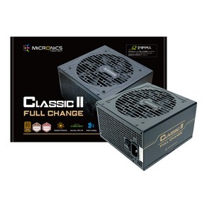 마이크로닉스 Classic 2 700W +12V Single Rail 85+ PC파워 HPG-700BR-H12S