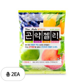 밀양한천 블루메이드 곤약젤리 믹스, 242g, 2개