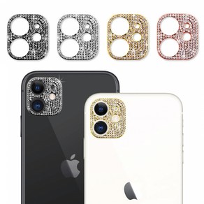 iPhone 11/iPhone 일체형 큐빅 프리미엄 카메라렌즈