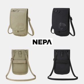 네파 22FW 실물깡패! 칸네토 POUCH 감성 트래킹 파우치 7IE7505, 블랙