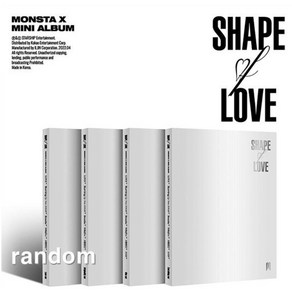 미개봉CD) 몬스타엑스 11th Mini Album- Shape Of Love(랜덤 Ve.)