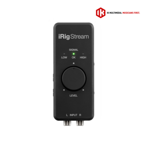 IK Multimedia iRig Steam 모바일 스트리밍 오디오 인터페이스 국내정품