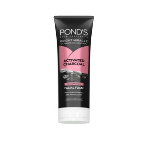 [Pond's/폰즈] 브라이트 미라클 엑티바이티드 차콜 클렌저 100g, 1개