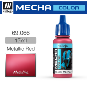 바예호 69066 아크릴도료 메카컬러 Metallic Red 17ml, 1개