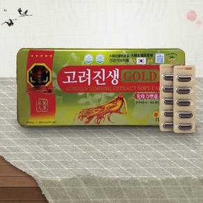 고려 진생 골드 캡슐, 120캡슐, 830mg, 1개