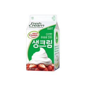 서울우유 생크림500ML, 500ml, 4개