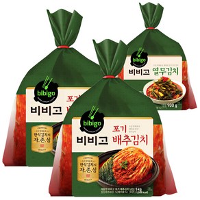 시원 아삭한 비비고 포기김치 10kg+열무김치 900g