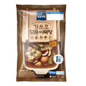 CJ삼호어묵 가쓰오모둠어묵탕(413g), 1개, 4.13kg