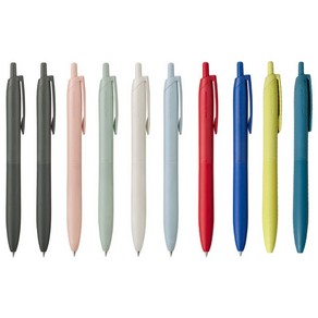 미쯔비시 제트스트림 라이트터치 볼펜 10종 세트 0.5mm