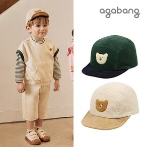 [아가방 가을]제리코듀로이캡모자(BEIGE GREEN)_01Q576803