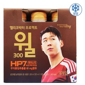 코스트코 헬리코박터 프로덱트 윌300 아이스포장무료 반품불가, 6개, 300ml